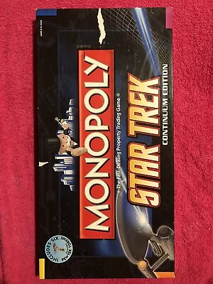 Monopoly Star Trek Continuum Edition Pewter Collectible Tokens Board Game • $26