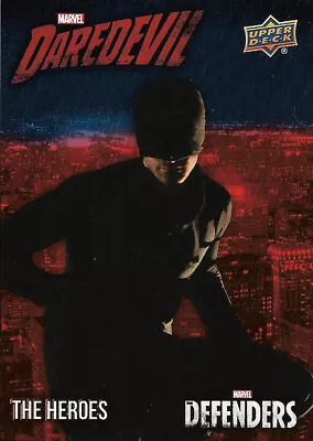 Marvel The Defenders ~ THE HEROES Insert Card Singles (Daredevil) • $2.25