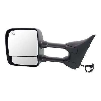 Towing Mirror  Driver Left Side Heated Hand 96302ZR30E For Nissan TITAN 04-15 • $97.23