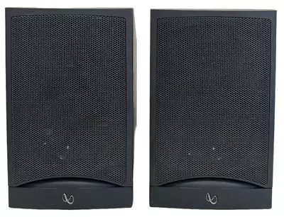 Infinity Reference Series RS1 Bookshelf Speakers Pair - Black Sound Great Tested • $79.97