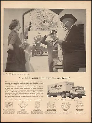 1950's Vintage Ad For Mayflower Transit Company`Moving Retro Truck    120918 • $6.45