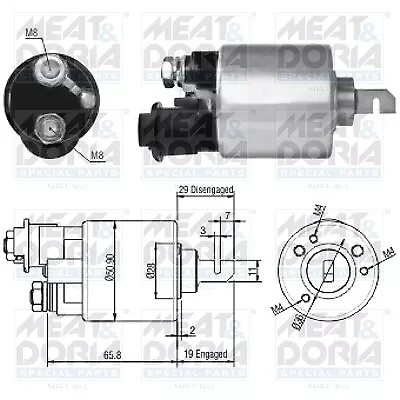 Starter Magnetic Switch For Honda Hr-V GH3 GH4 99-31210-PEL-004 • $59.14