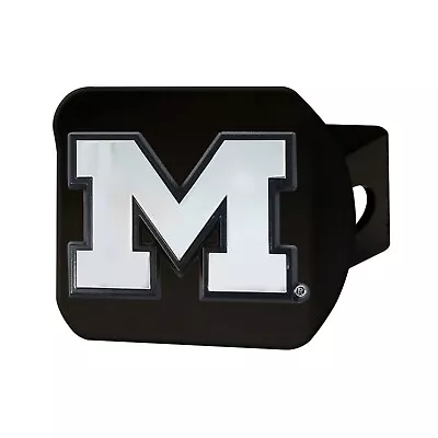 Fanmats NCAA Michigan Wolverines 3D Chrome On Black Metal Hitch Cover • $19.99