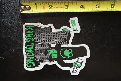 SANUK Gorilla  KING THONG  Sandals Ocean ~4  Vintage Surfing Decal STICKER • $10