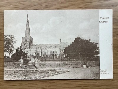 £4.20 • Buy Vintage Postcard, Warrington, Winwick, The Church, Early View