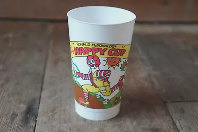 Vintage McDonalds Happy Cup Ronald & Hamburglar 1980s • £10