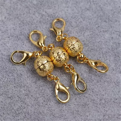 Magnetic Extender Double Lobster Clasps Hooks For Bracelet Necklace Jewelry • $4.05