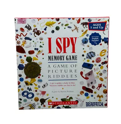 I Spy Memory Game Briarpatch 1995 Parent Choice Award Winner Ages 5+ Sealed • $24.99