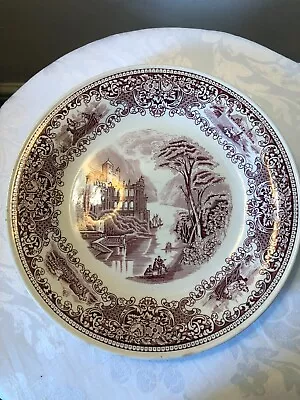 Vintage Myott Cambridge Old England Ironstone Plate 28cm • £9.95