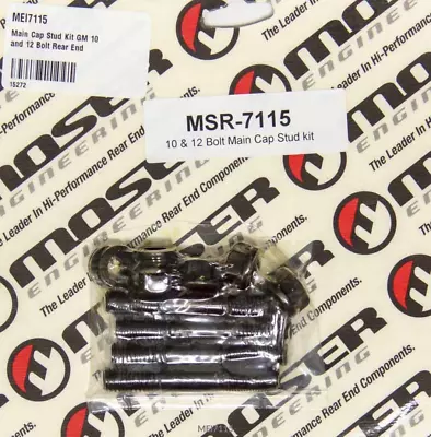 Fits Moser Main Cap Stud Kit GM 10 And 12 Bolt Rear End 7115 • $76.90