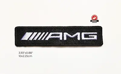 Mercedes AMG Car Brand Logo Embroidered Patch Motorsport Badge Applique Iron On • $3.95