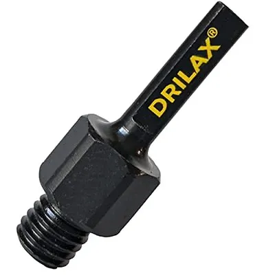 Drilax Core Drill Bit Arbor Adapter For Threaded Diamond Hole Saw 3/8  Triangle  • $12.94