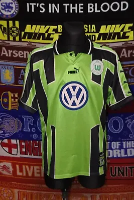 £95.99 • Buy 4.5/5 VfL Wolfsburg Adults XL 1999 Home Football Shirt Jersey Soccer
