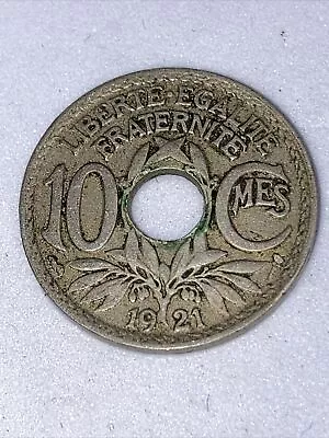 £1 • Buy 1921 France 10 Centimes Coin