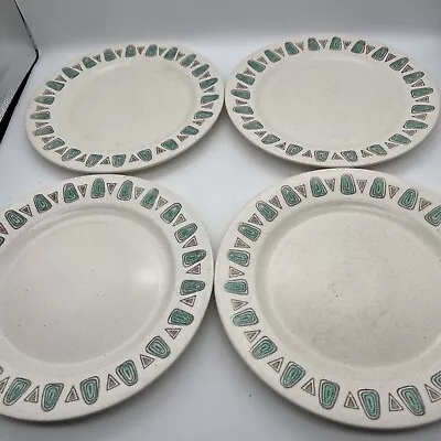 MCM Vintage Poppytrail Navaho Dinner Plates SET 4 • $46.99