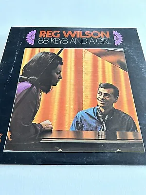 LP Reg Wilson '88 Keys And A Girl' UAS6692 1969 Stereo Rare! EX! • $7.80