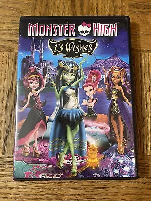 Monster High 13 Wishes DVD • $18.88