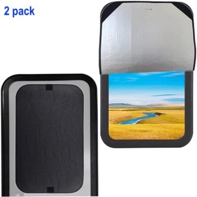 $15.99 • Buy RV Door Window Shade Cover, Sun Blackout Fabric (16x25in)