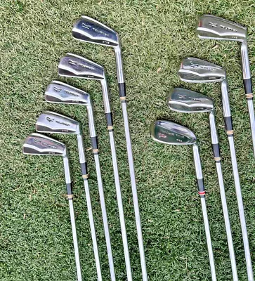 MacGregor MT Tourney MTR2 2-9 Iron Set W/TAM-O 932 PW #2 Steel (see Exception) • $39.95