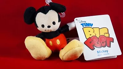 Disney Mickey Mouse Tiny Big Feet Plush Micro Toy • $7.95