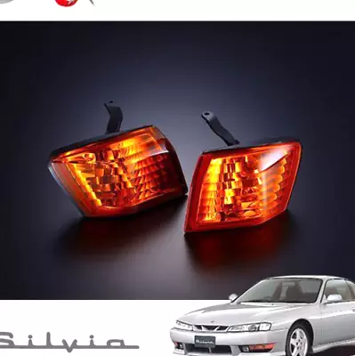 D-MAX Crystal Corner Lamp Orange Silvia CS14 S14 H8.6 H11.1 • $132.04