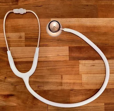 MDF Stethoscope Acoustica Rose Gold 2.0 / White Tube (MDF747XPRG) • $29.99