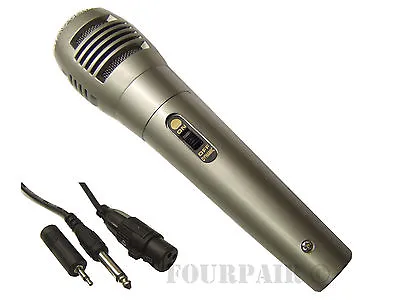Professional Dynamic Uni-Directional Wired Microphone Mic DJ PA Karaoke 10' Cord • $8.95