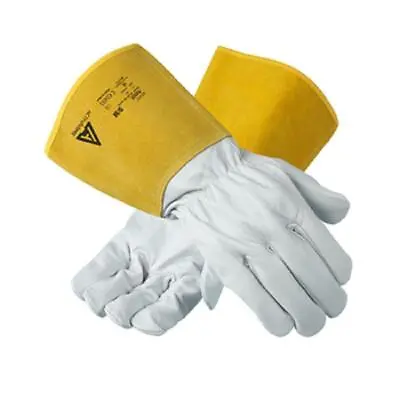 Ansell ActivArmr 43-217 Tig Mig Leather Welding Heat Resistant Work Gloves XXL • £7.98