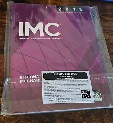 International Code Council Ser.: 2018 International Mechanical Code By... • $39.94