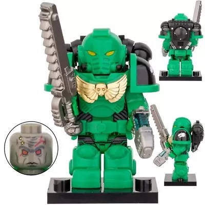 Space Marine Minifigure Salamanders 40k New BLOCK • $12