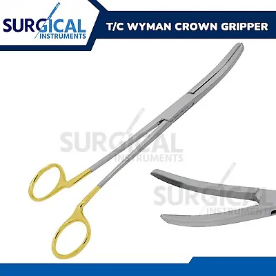 T/C Wynman Crown Remover Gripper Forceps 7  TC Surgical Dental German Grade • $10.99