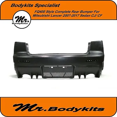 Fq400 Rear Bumper For Mitsubishi Lancer Sedan 2007-2019 Cj/cf Bodykits • $610