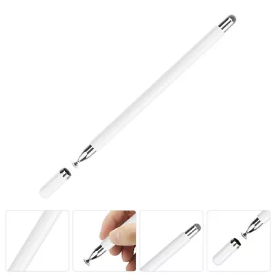  Stainless Steel Stylus Drawing IPad Capacitive Pen Universal • £14.25