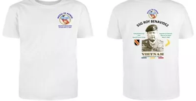 Medal Of Honor*ssg Roy Benavidez*vietnam 1968*2-sided T-shirt/sweatshirt/hoodie • $29.95