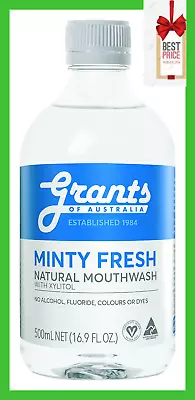 Grants Xylitol Natural Mouthwash 500mL • $15.05