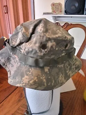 US Military Issue Sun Hot Weather Hot  Hat Boonie Cap Multicam ACU Size 7 • $22