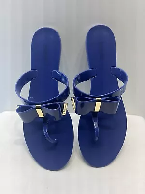 Michael Kors Kayden Jelly Flip Flops/Slippers Sz 9M • $22.50