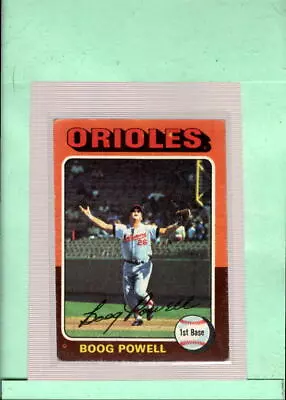 1975 Topps #625 Boog Powell VG/EX Very Good/Excellent Orioles ID:51183 • $2