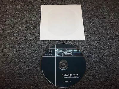 2003-2004 Mercedes Benz E320 E350 E500 E55 AMG Shop Service Repair Manual DVD • $125.64