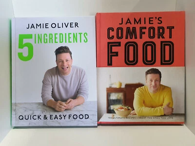 $35 • Buy Jamie Oliver Jamie's Comfort Food + 5 Ingredients Hardcover