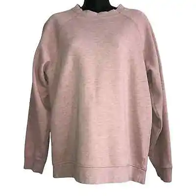 $20.99 • Buy Top Shop Womens Sweatshirt Sz 6 Heather Pink Crew Neck Sweatshirt Raglan Sleeve