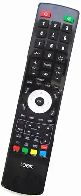 £9.99 • Buy New Genuine Logik HD Ready LED TV Remote L32HED13 L32HED13A L26HED13