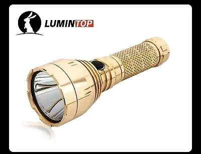 £45 • Buy New Lumintop GT Micro Brass 750 Lumens LED Flashlight Torch. 800 Metres Throw!