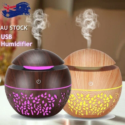 $11.89 • Buy Ultrasonic Aroma Air Humidifier Aromatherapy Diffuser Essential Oil LED Purifier