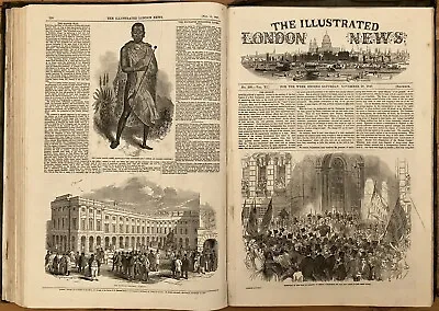 The Illustrated London News 1847 Vol 11 Jul-Dec Sonderbund Civil War Switzerland • £139