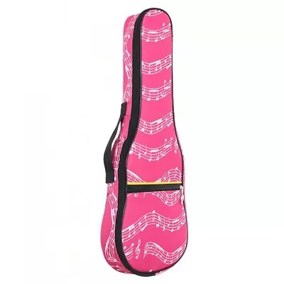 Ukulele Bag 23 Inch Ukulele Bag Waterproof Oxford Musical Note Case Single Sh... • $34.32
