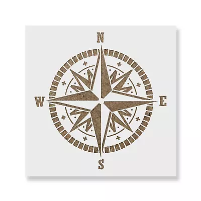 Compass Stencil - Durable & Reusable Mylar Stencils • $5.99