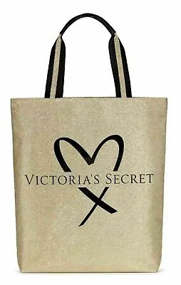Victoria's Secret Official Fashion Show Glamour Glitter Tote Bag * Nwt * • $15.99