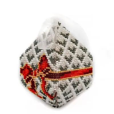 Bead Embroidery Kit With A Plastic Base Ball Needlework Kit Holiday Gift • $31.20