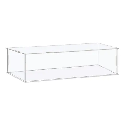 Acrylic Display Case Box Dustproof Protection Showcase For Collectibles Display • £13.21